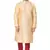 Gold Silk Blend Kurta Pyjama Set