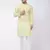 Yellow And White Pure Cotton Kurta Pyjama Set