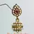 Leaf Pearl Jhumki Earrings