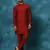 Maroon Viscose Kurta Pyjama Set