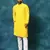 Yellow And White Rayon Cotton Kurta Pyjama Set