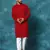 Maroon And White Rayon Cotton Kurta Pyjama Set