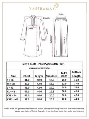 Navy Blue And Cream Georgette Kurta Pyjama Set 5