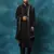Black Viscose Blend Kurta, Pyjama & Dupatta Set
