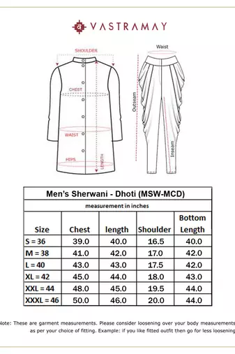 Maroon Silk Blend Sherwani Set