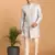 Aqua Silk Blend Sherwani Set