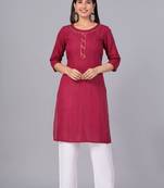 Doriya women textured kurta set