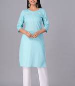 Doriya women textured kurta set