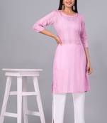 Doriya women textured kurta set