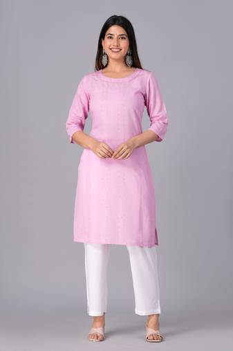 Doriya women textured kurta set