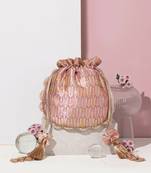 Titli pure banarasi silk potli