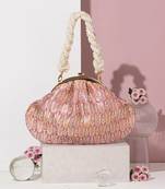 Titli pure banarasi silk vintage purse