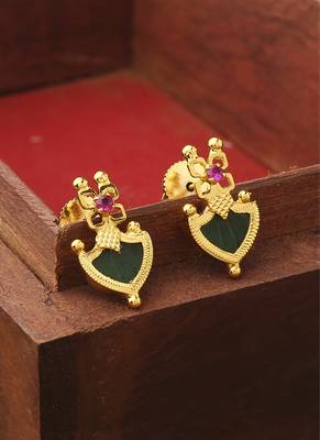 Long Palakka Necklace With  Earrings 2