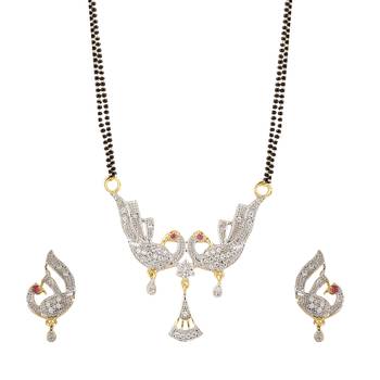 American diamond Mangal Sutra 1