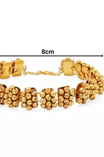 18k traditional ghungroo anklet/payal for women/girls 