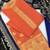Peach color weaving work banarasi jacquard unstitched chudidar dress material - mrfc11048c
