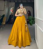 pure cotton fabric lehenga and blouse