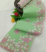 KOTA DORIA EMBROIDERY WORK SAREES WITH BLOUSE