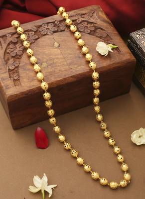 Golden Beaded Necklace 1