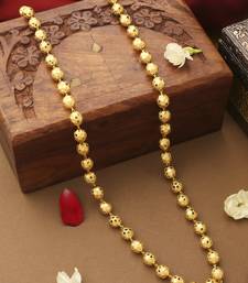 Golden Beaded Necklace