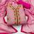 Pink color embroidered work glass cotton unstitched chudidar dress material - mrfc11339c