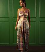 Urban sundari multicolor satin regular fit pack of 1