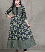 Fashion petals fancy long western kurti