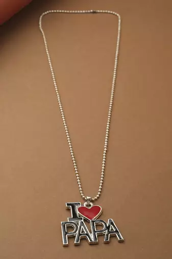 Silver Necklace Piece