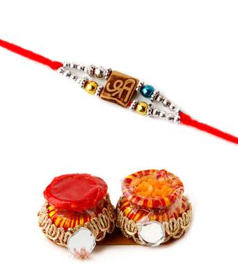 Rakhi Combo With Roli Chawal 1