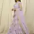 lavender  Embroidery Work  Net with Raw Silk Lehenga Choli