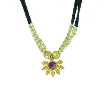 Special Kolhapuri Mangalsutra And Earring Set 3