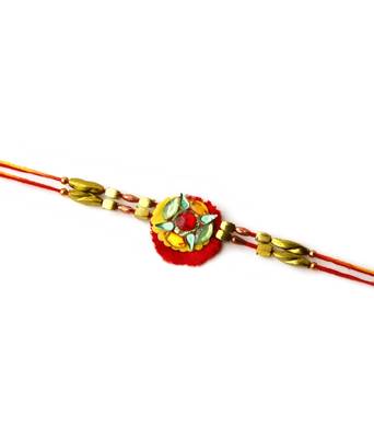 Rakhi Combo With Roli Chawal 2