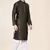 Brown Heavy Jacquard And Pintex World Embroidered Kurta Pajama