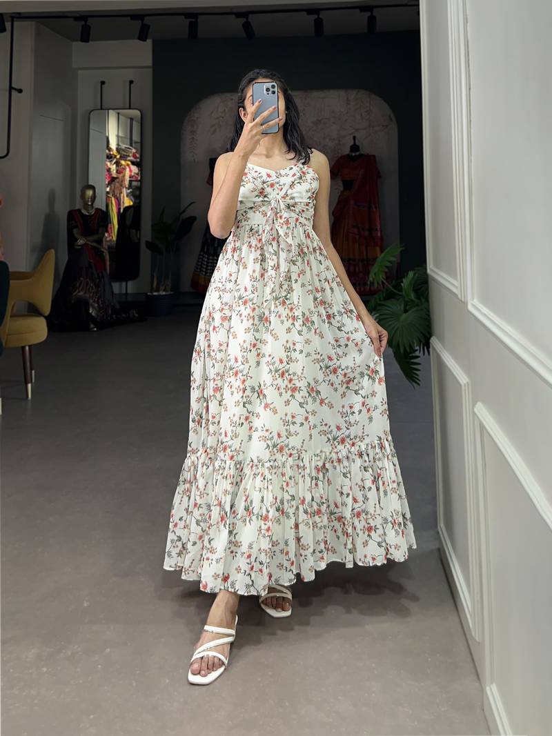 Women's Georgette Western Dress