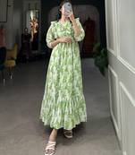 Women's Georgette Western Dress