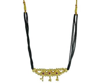 Special Kolhapuri Mangalsutra And Earring Set 2