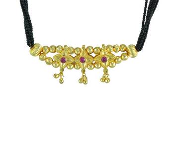 Special Kolhapuri Mangalsutra And Earring Set 3