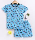 Smartraho boy's t-shirt and shorts pure cotton set