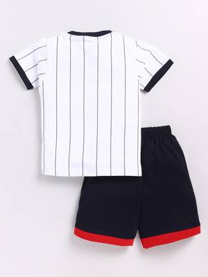 Smartraho boy's t-shirt and shorts pure cotton set 2