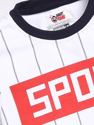 Smartraho boy's t-shirt and shorts pure cotton set 5