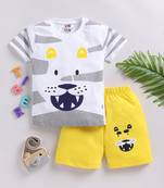 Smartraho boy's t-shirt and shorts pure cotton set