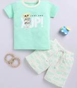 Smartraho boy's t-shirt and shorts pure cotton set