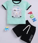 Smartraho boy's t-shirt and shorts pure cotton set