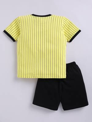Smartraho boy's t-shirt and shorts pure cotton set 2