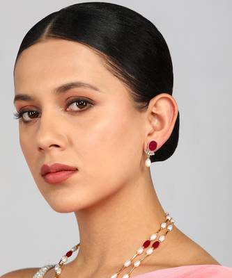 Natural Fresh Water Pearl Set From Hyderabad of Authenticity 7