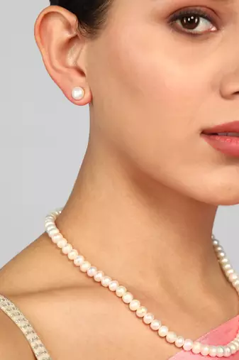 Real Natural Hyderabadi pearls Set