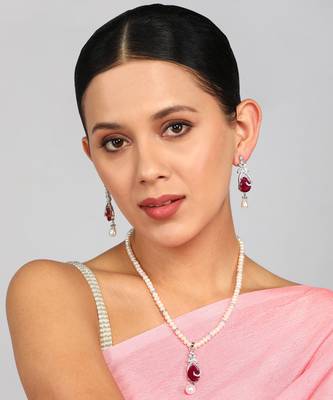 Real Natural Hyderabadi pearls Set 5