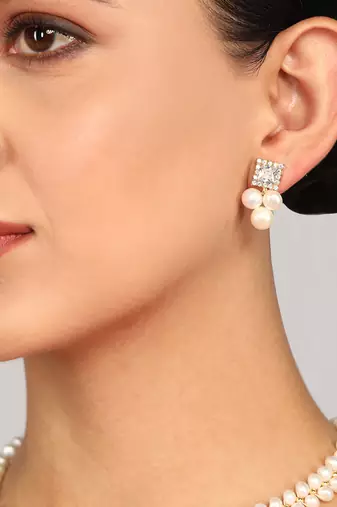 Real Natural Hyderabadi pearls Set