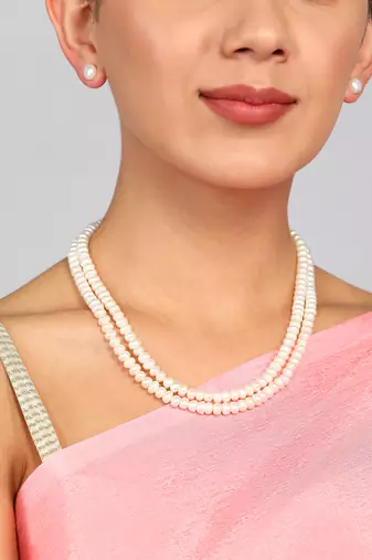 Real Natural Hyderabadi pearls Set