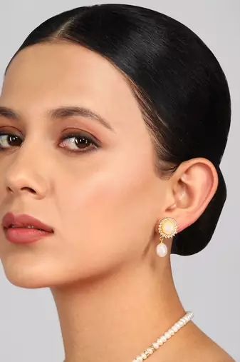 Real Natural Hyderabadi pearls Set